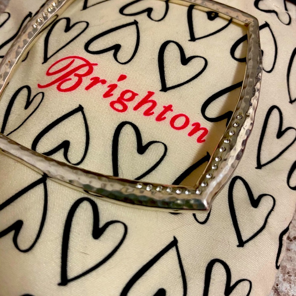Brighton Bilbao Square Bangle bracelet w/ crystals